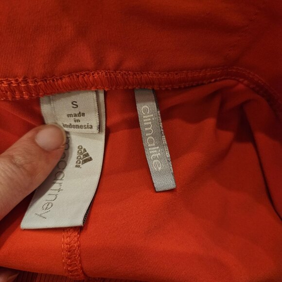 Adidas by Stella McCartney Women's Orange Athletic Leggings Gym Exercise Size S - Picture 15 of 17